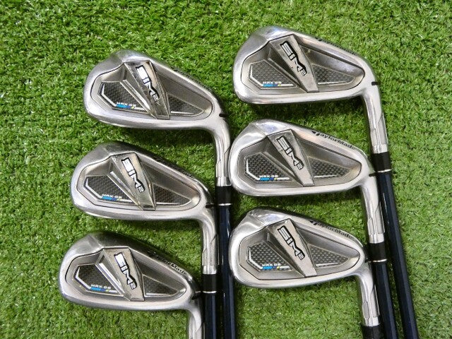 TaylorMade SIM2 Max OS Irons 6-P &amp; A Ventus Blue 5 A Senior Graphite Mid -.5"