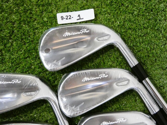 Mizuno Pro M-15 Forged Irons 4-P &amp; G AMT Silver Stiff Steel New