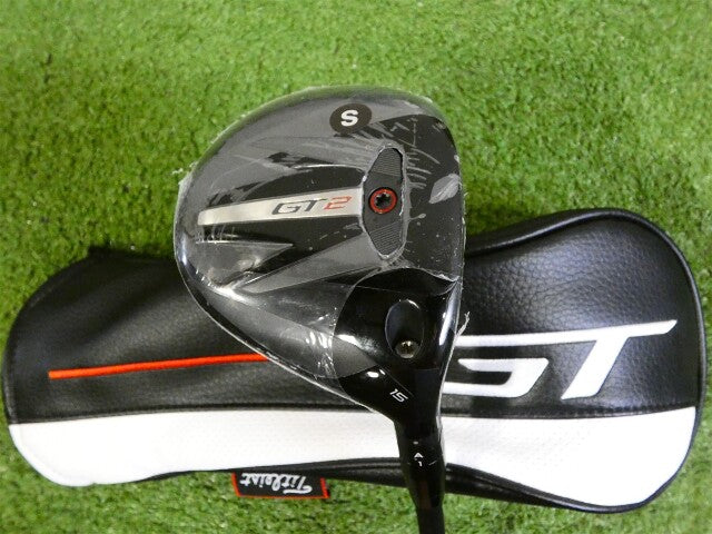 Titleist GT2 15* 3 Wood Tensei 1K Blue 65 Stiff Graphite with Headcover New