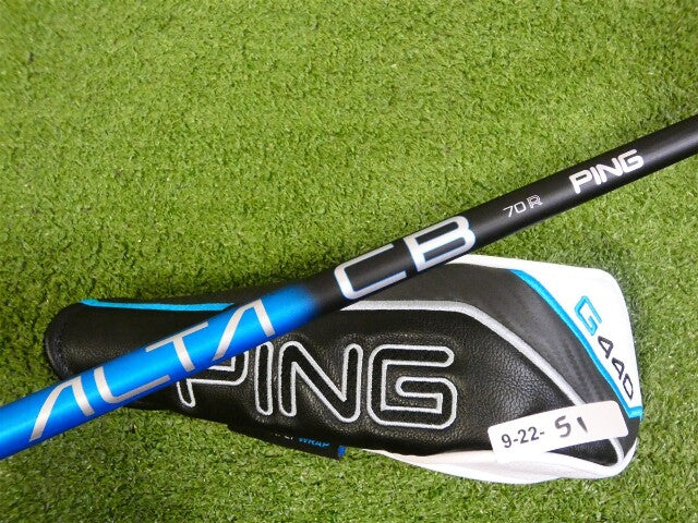 PING G440 20* 3 Hybrid Rescue Alta CB 70 Regular Graphite with Headcover New