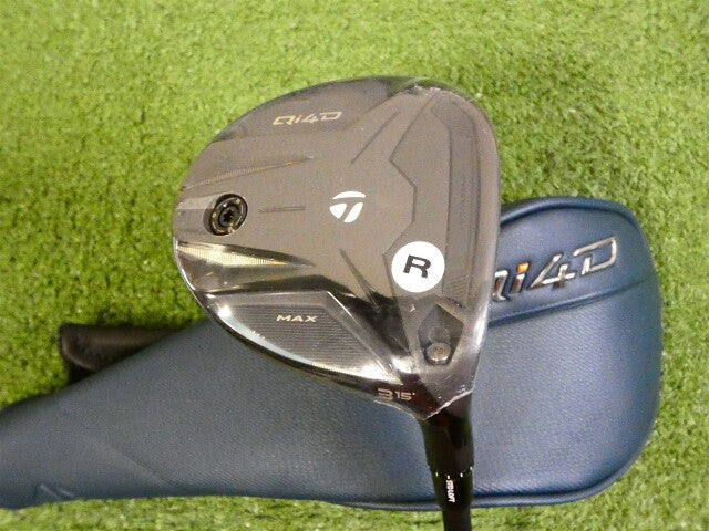 TaylorMade 2026 Qi4D Max 15* 3 Wood REAX 55 Regular Graphite with Headcover New