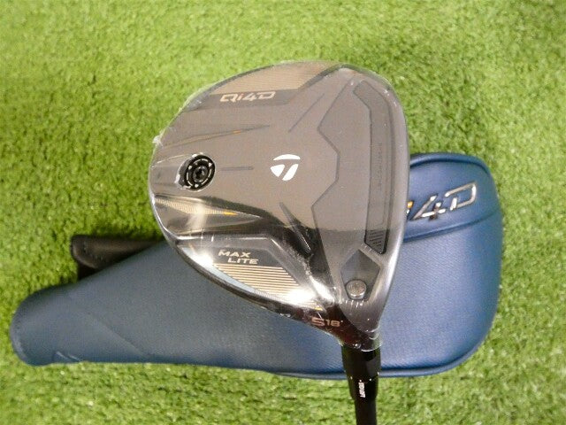 TaylorMade Qi4D Max Lite 18* 5 Wood REAX 55 Stiff Graphite with Headcover New