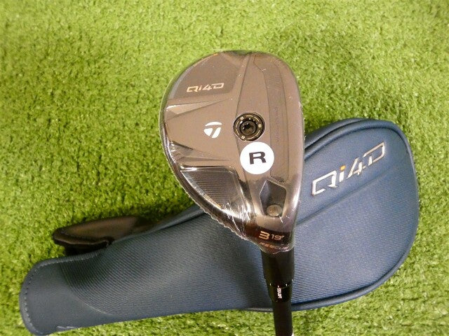TaylorMade Qi4D 19* 3 Hybrid Rescue REAX 65 Regular Graphite with Headcover New