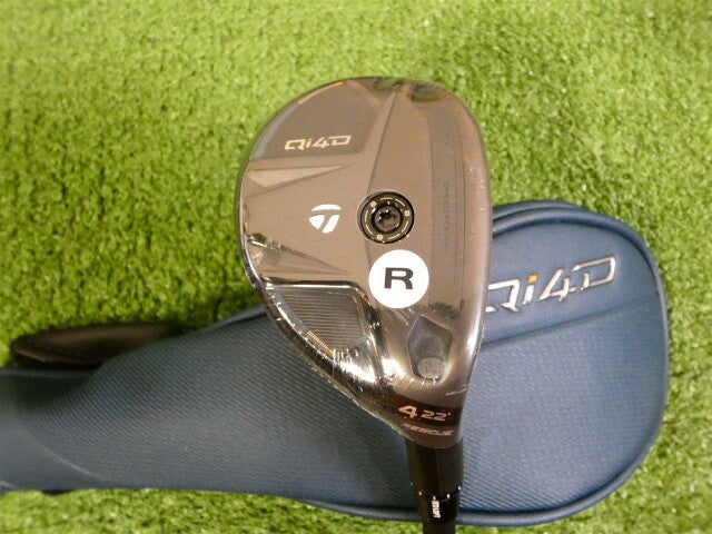 TaylorMade 2026 Qi4D 22* 4 Hybrid Rescue REAX 65 Regular Graphite with HC New