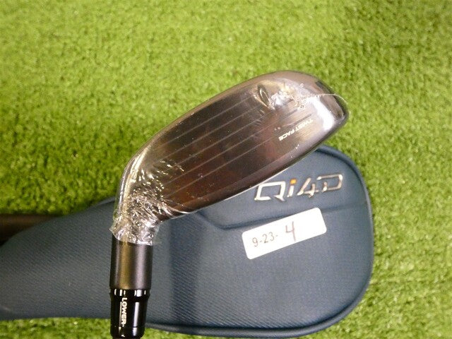 TaylorMade 2026 Qi4D 22* 4 Hybrid Rescue REAX 65 Regular Graphite with HC New