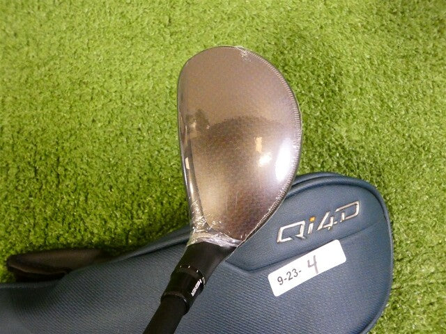 TaylorMade 2026 Qi4D 22* 4 Hybrid Rescue REAX 65 Regular Graphite with HC New