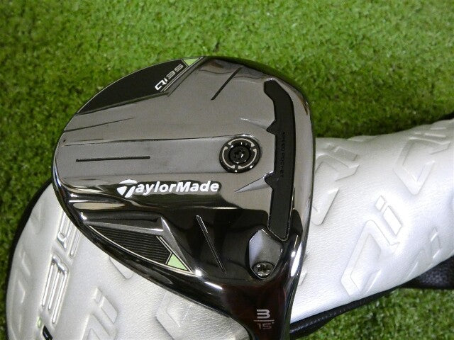 TaylorMade Qi35 15* 3 Wood Denali Charcoal 50g 6.0 Stiff Graphite with HC New