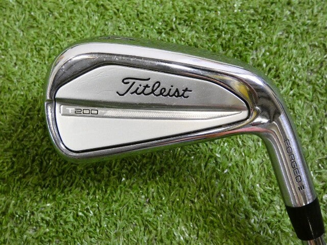 Titleist 2023 T200 Forged 4 Iron AMT Black S300 Stiff Steel Excellent