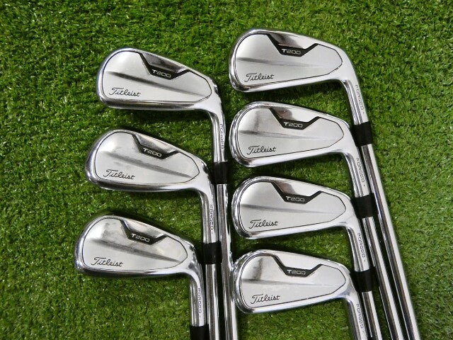 Titleist 2021 T200 Forged Irons 3-9 (No P Wedge) DG 120 S300 Stiff Steel +.5"
