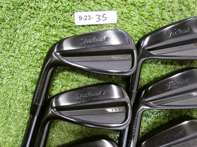 Titleist 2023 T150 Black Ltd Left Hand Irons 5-P F3 Regular Graphite Mid +1.25"