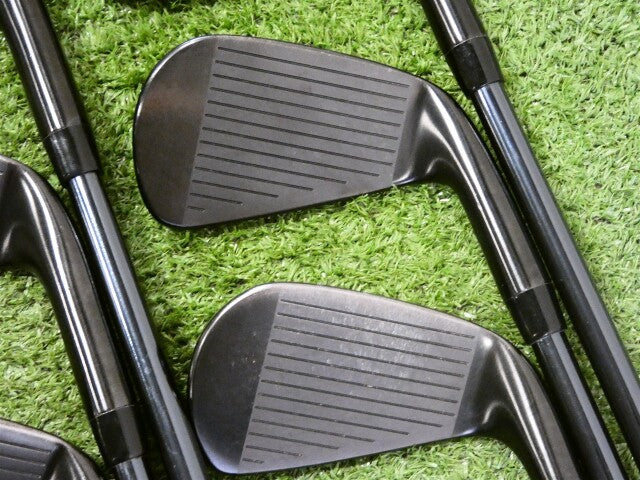 Titleist 2023 T150 Black Ltd Left Hand Irons 5-P F3 Regular Graphite Mid +1.25"