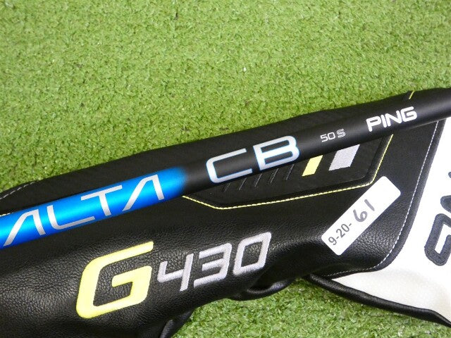 PING G430 LST 10.5* Driver Alta CB 50 Stiff Graphite with Headcover