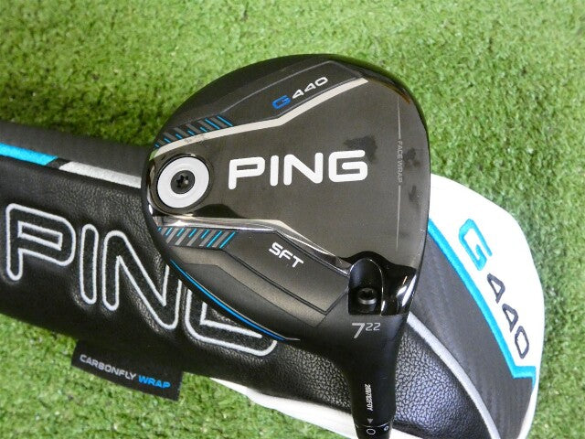 PING G440 SFT HL 22* 7 Wood Alta Quick 45g Senior Graphite w Headcover Excellent