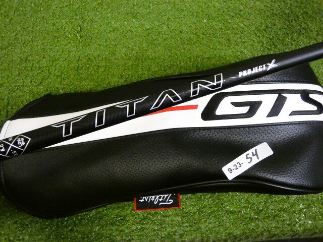 Titleist GTS2 9* Driver Project X Titan Black 60g 6.0 Stiff Graphite with HC New