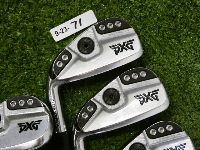 PXG 0311P Gen 5/0311T Gen 5 Left Hand Irons 5-W &amp; G MMT 90 Stiff Pured Graphite