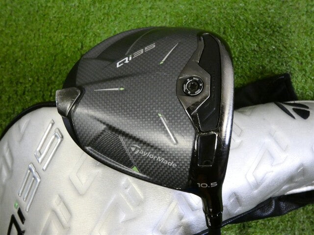 TaylorMade Qi35 10.5* Driver REAX Mid Rotation Blue 50 Regular with HC Excellent