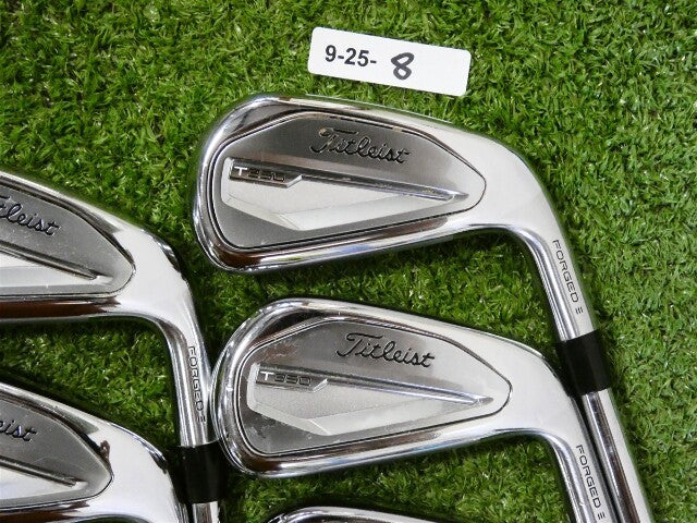 Titleist 2023 T350 Forged Irons 4-9 (No P Wedge) AMT Red R300 Regular Steel