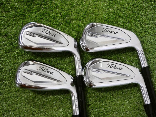 Titleist 2023 T350 Irons 6-9 (No P Wedge) Tensei AV Regular Graphite Excellent