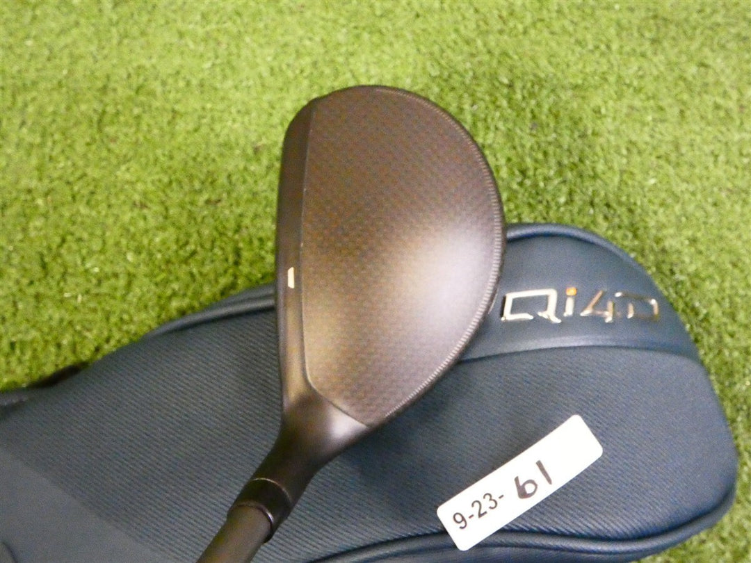TaylorMade Qi4D Max Lite 23* 4 Hybrid Rescue REAX 45 A Senior with HC Excellent