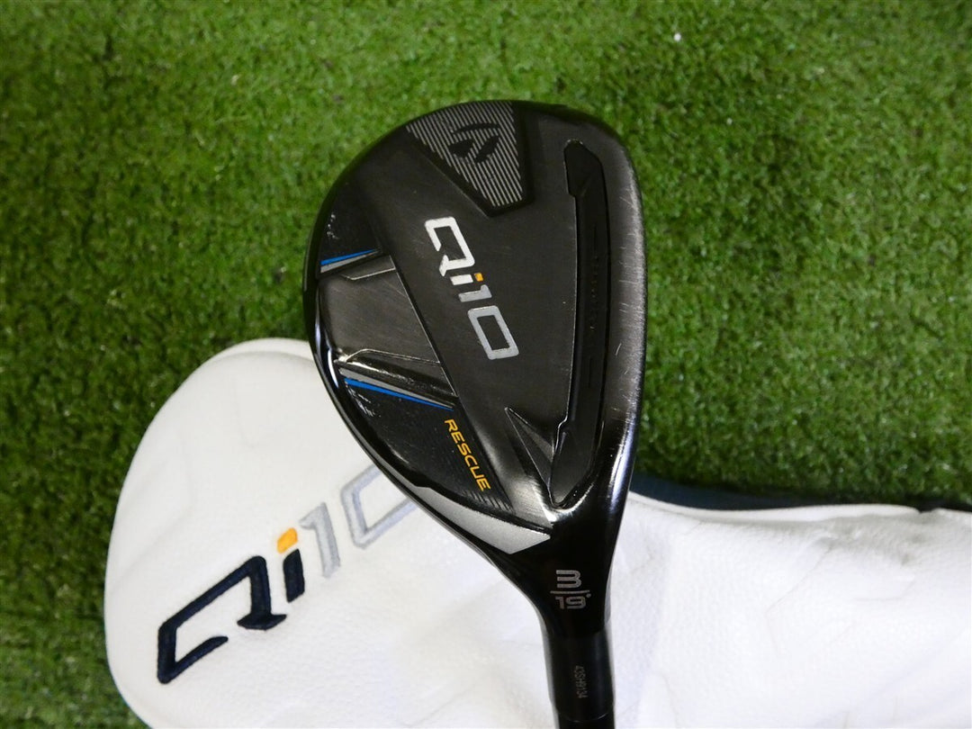TaylorMade Qi10 19* 3 Hybrid Rescue Ventus Blue VeloCore 8 Stiff w HC Excellent