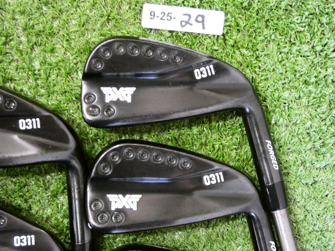 PXG 0311 Xtreme Dark Forged Irons 5-W &amp; G SteelFiber i70 A Senior Graphite -.5"