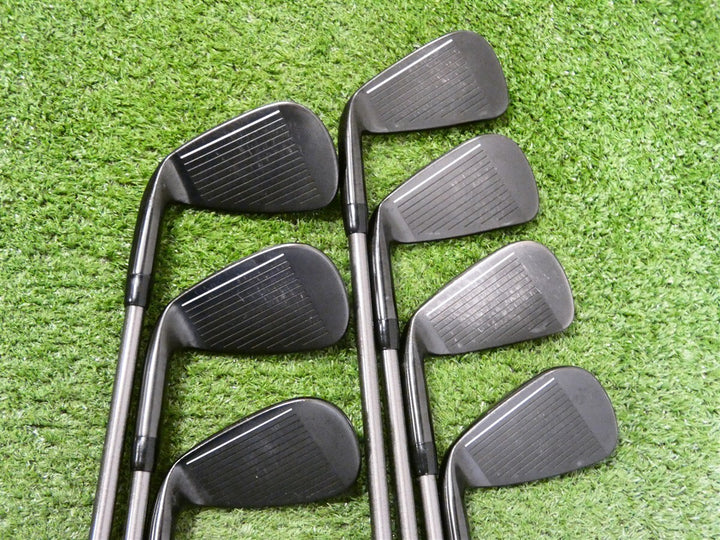 PXG 0311 Xtreme Dark Forged Irons 5-W &amp; G SteelFiber i70 A Senior Graphite -.5"