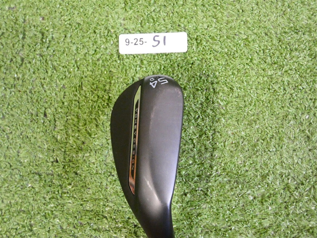 Titleist Vokey SM11 Jet Black 54* 12* Sand Wedge D Grind DG Steel Excellent