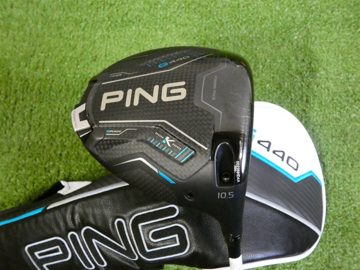 PING G440 K 10.5* Driver Alta CB 50 Regular Graphite with Headcover Excellent