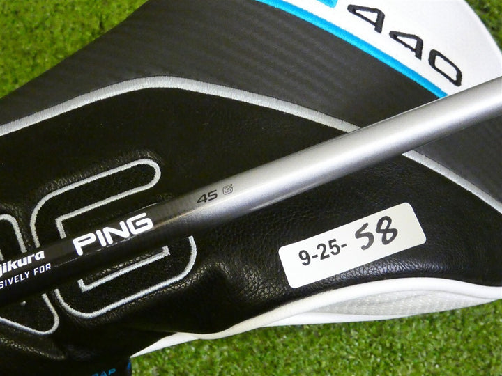 PING G440 Max HL 12* Driver Alta Quick 45g Senior Graphite w Headcover Excellent