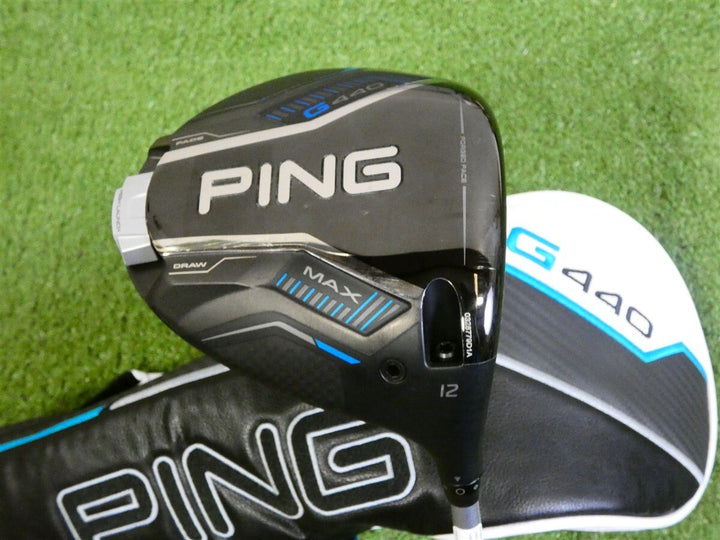 PING G440 Max HL 12* Driver Alta Quick 45g Senior Graphite w Headcover Excellent