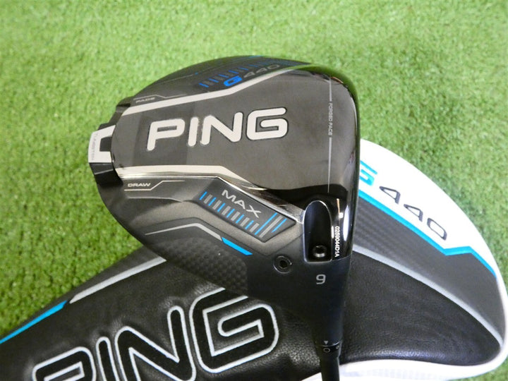 PING G440 Max 9* Driver Tensei 1K Black 65 Stiff Graphite w Headcover Excellent