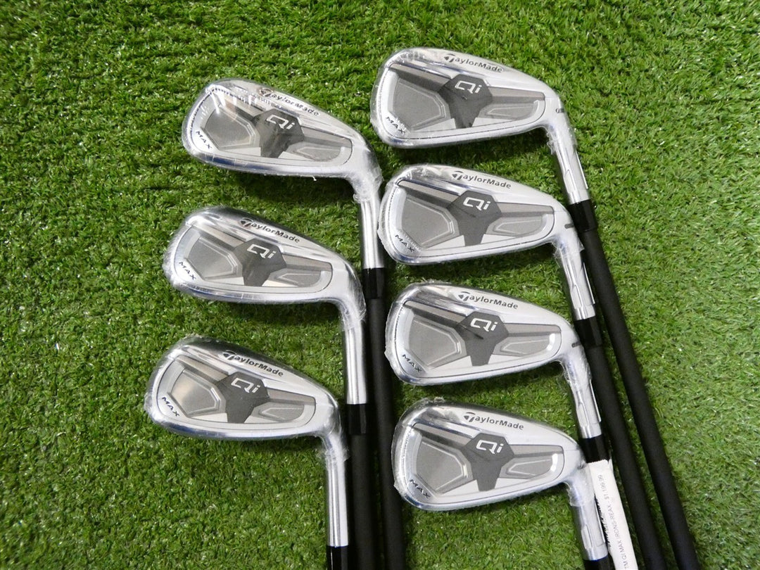 TaylorMade 2026 Qi Max Irons 5-P &amp; A KBS REAX 65 Regular Graphite New