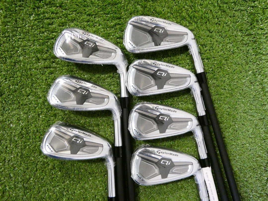TaylorMade 2026 Qi Max Irons 5-P &amp; A KBS REAX 65 Regular Graphite New