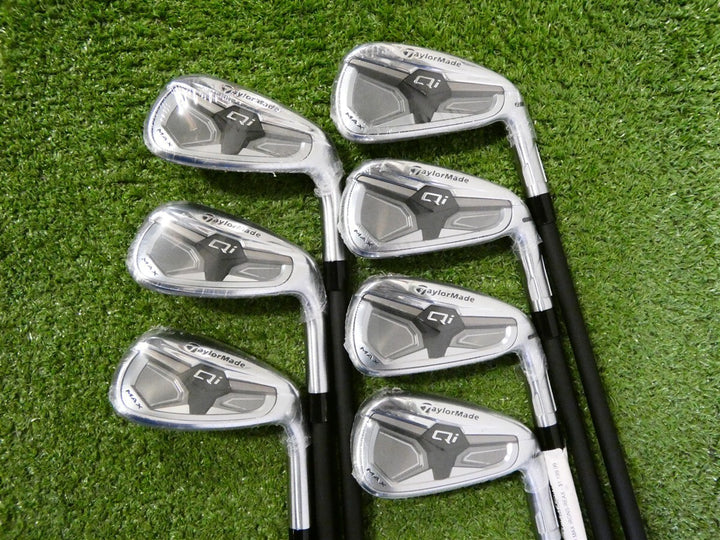 TaylorMade 2026 Qi Max Irons 5-P &amp; A KBS REAX 65 Regular Graphite New