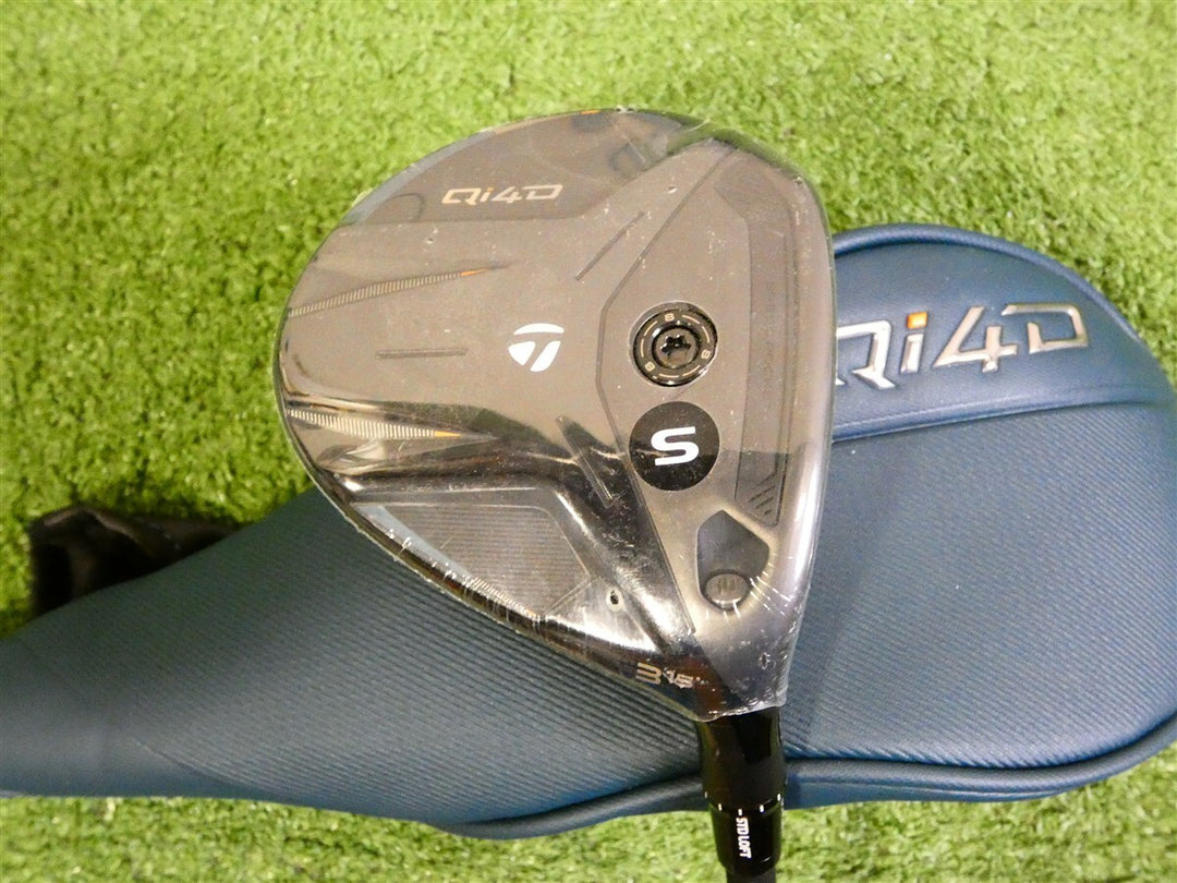 TaylorMade 2026 Qi4D 15* 3 Wood REAX 65 Stiff Graphite with Headcover New