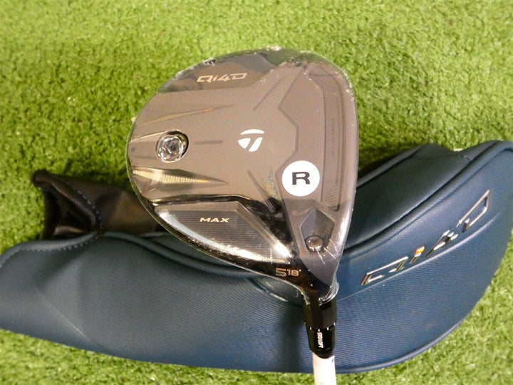 TaylorMade 2026 Qi4D Max 18* 5 Wood REAX 55 Regular Graphite with Headcover New