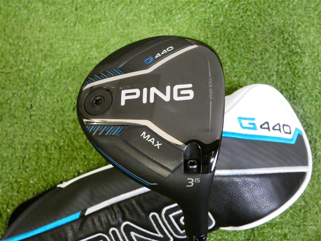 PING G440 Max 15* 3 Wood Tour 2.0 Black 75 X Extra Stiff Graphite with HC New