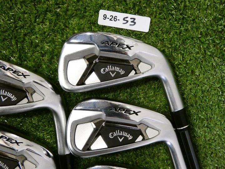 Callaway Apex 21 Forged Irons 5-P &amp; A Recoil Dart 65 F3 Regular Graphite