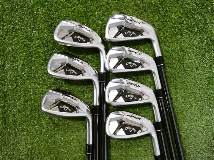Callaway Apex 21 Forged Irons 5-P &amp; A Recoil Dart 65 F3 Regular Graphite