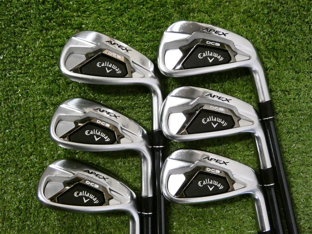 Callaway Apex DCB 21 Forged Irons 6-P &amp; A Recoil Dart 75 F2 Senior Graphite