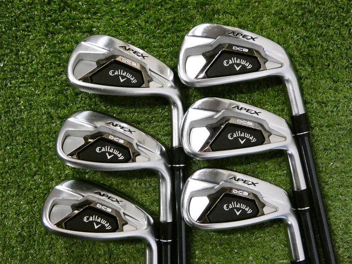 Callaway Apex DCB 21 Forged Irons 6-P &amp; A Recoil Dart 75 F2 Senior Graphite