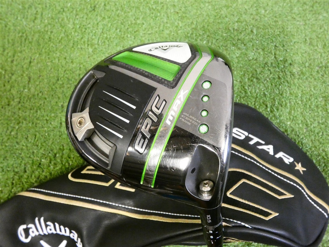Callaway Epic Max 10.5* Driver Denali Frost 50g 5.5 Regular Graphite w Star HC