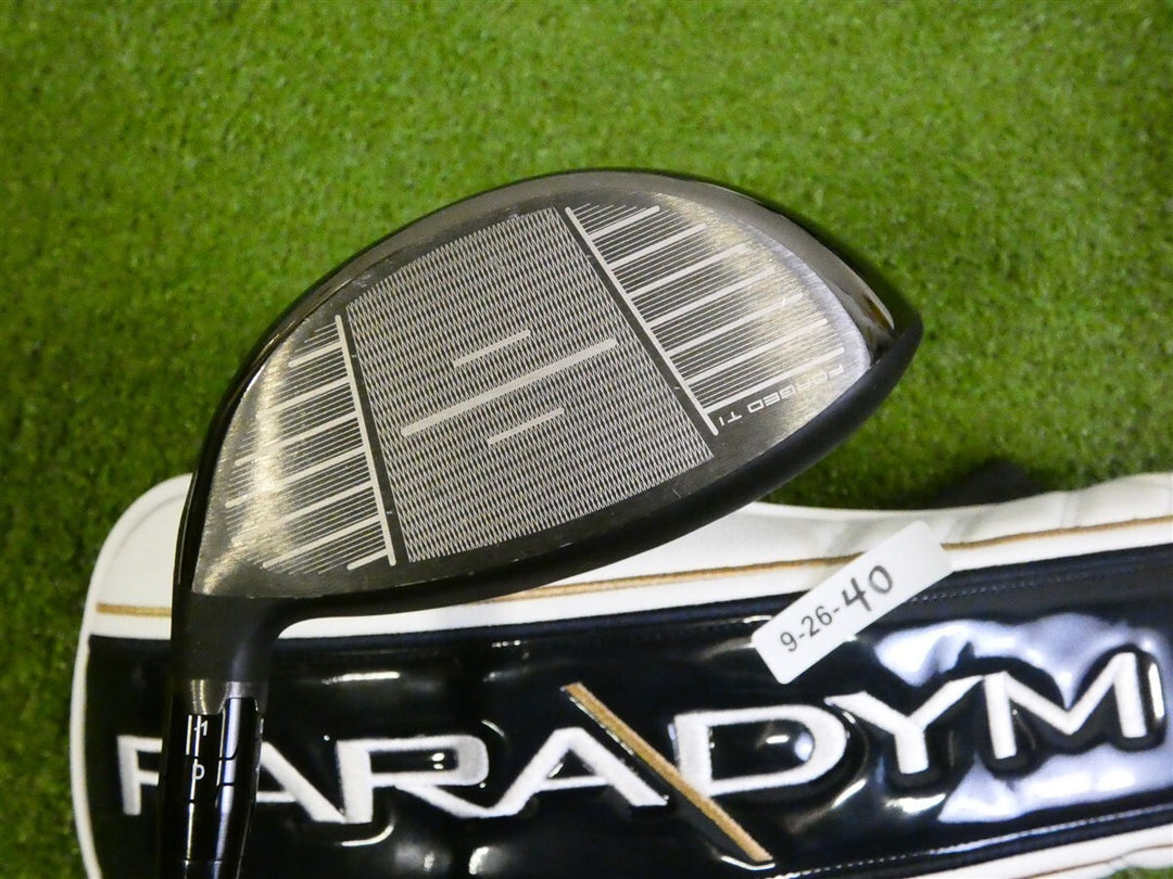 Callaway Paradym X 10.5* Driver Vanquish 40 Regular Graphite with HC Excellent