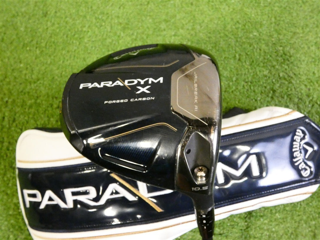 Callaway Paradym X 10.5* Driver Vanquish 40 Regular Graphite with HC Excellent