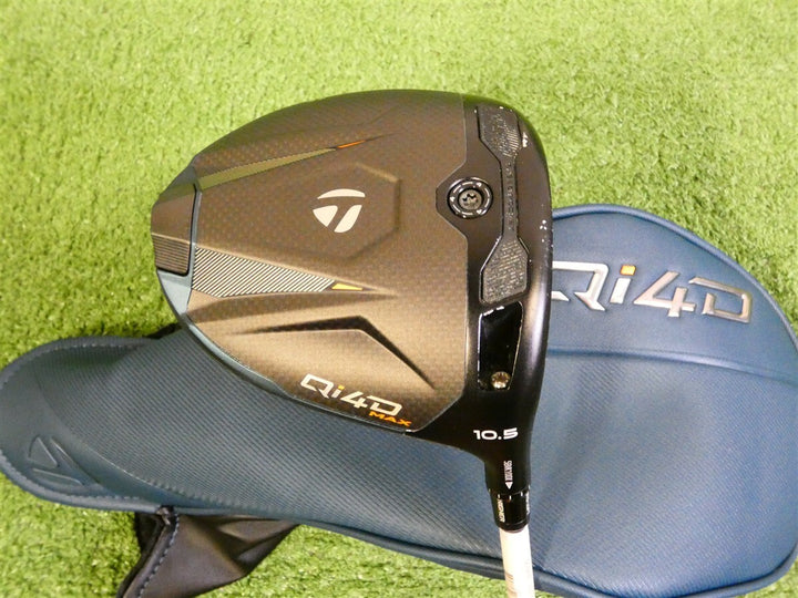 TaylorMade 2026 Qi4D Max 10.5* Driver REAX Mid Rotation Blue 60 Stiff with HC