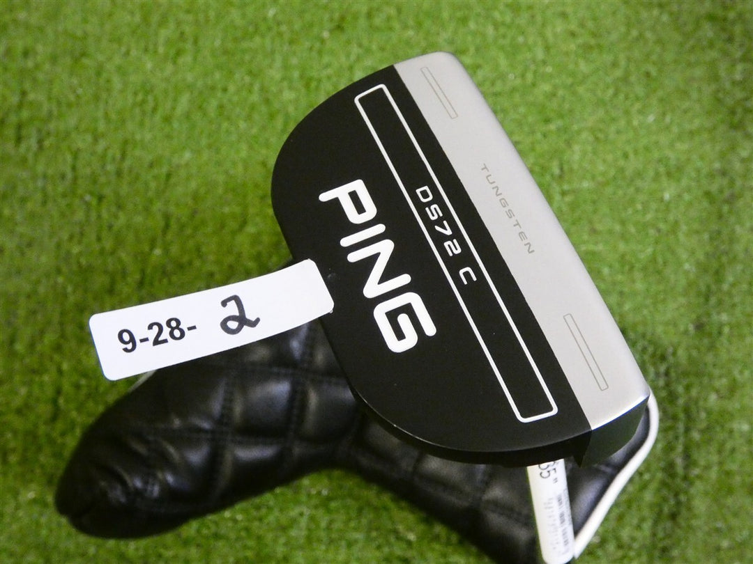 Ping 2023 DS72 C Center Shafted 35" Straight Putter with Headcover Black Dot New