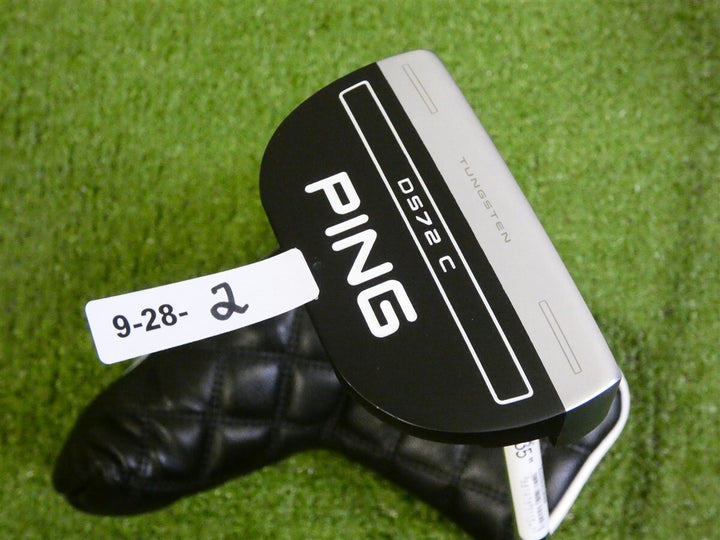 Ping 2023 DS72 C Center Shafted 35" Straight Putter with Headcover Black Dot New