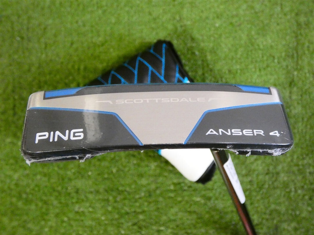 Ping 2025 Scottsdale Anser 4 35" Strong Arc Putter HC Super Stroke Black Dot New