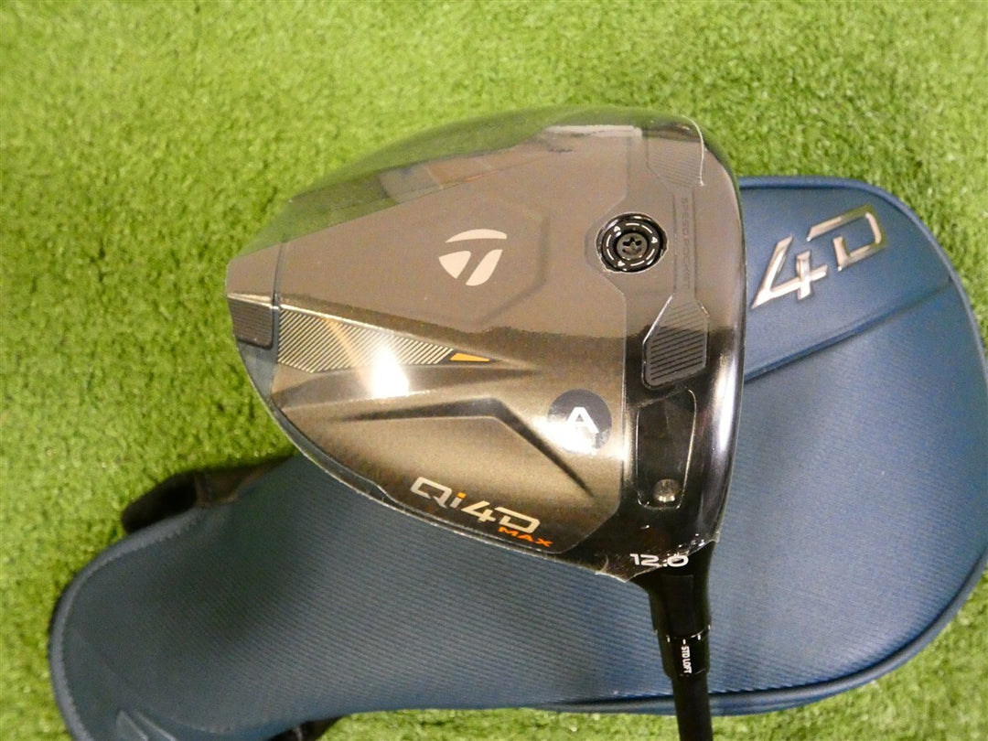 TaylorMade 2026 Qi4D Max 12* Driver REAX High Rotation Red 50 A Senior w HC New