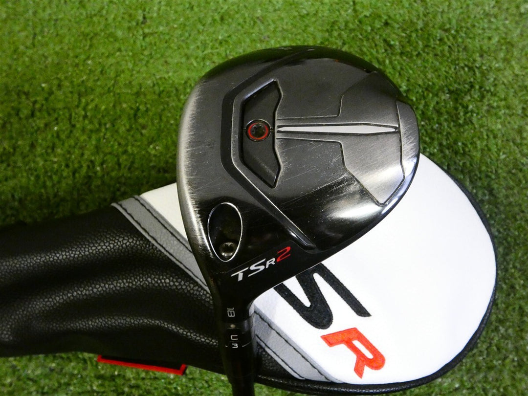 Titleist TSR2 18* Left Hand 5 Wood Tensei AV 65 Stiff Graphite w Headcover 42"